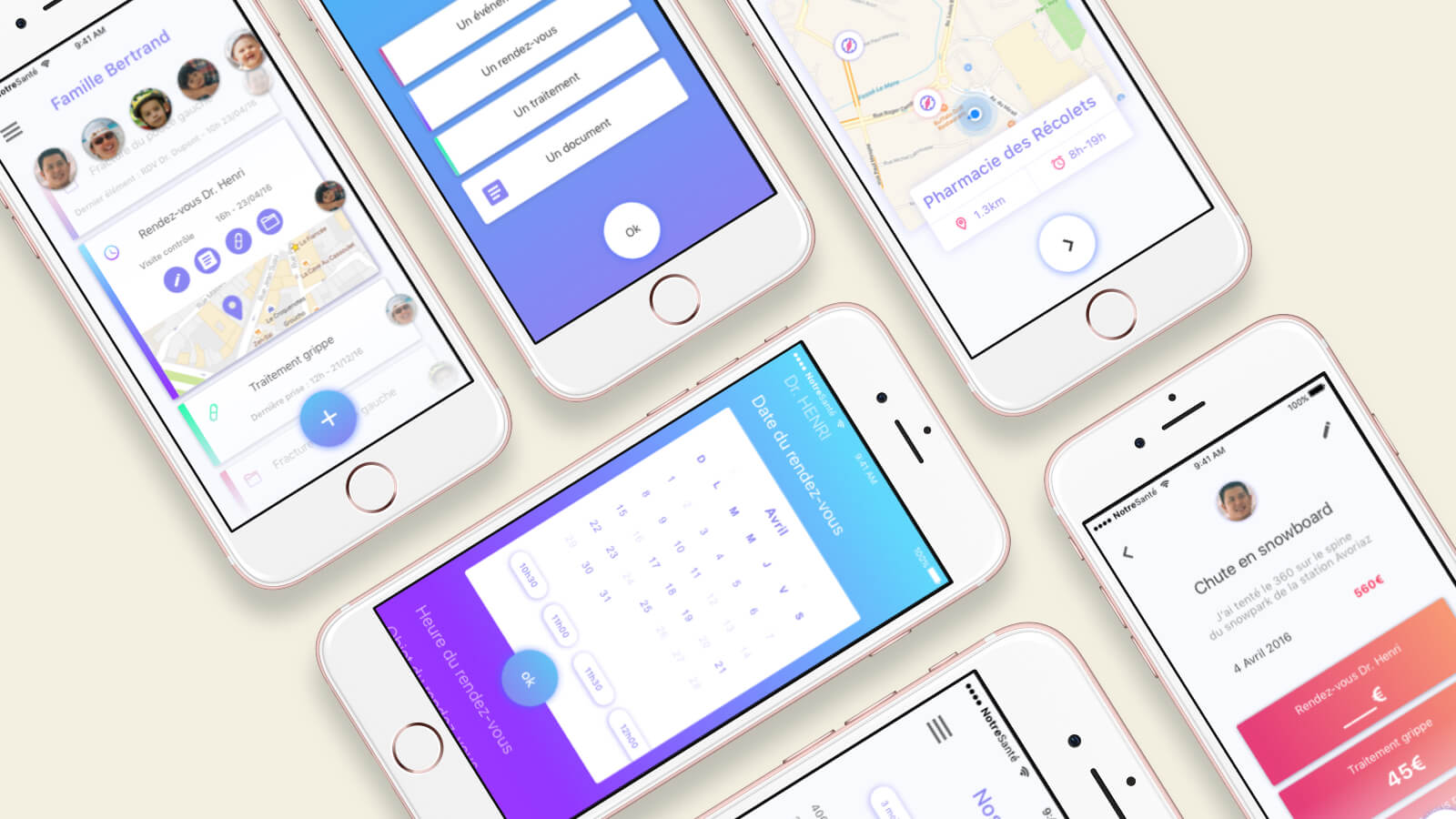 NotreSanté, application de esanté pour iOS et Android